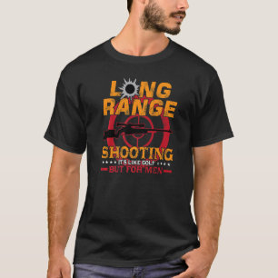 Lange Entfernungen zeigen es ist wie Golf, aber fü T-Shirt