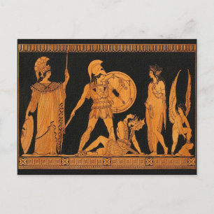 L'Ange et les Amazones Carte postale