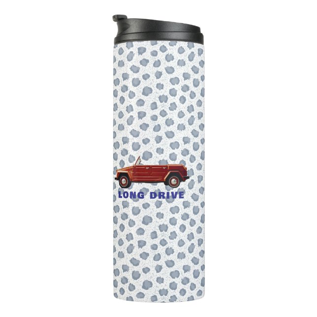 Lange Fahrt Thermosbecher (Nach rechts gedreht)