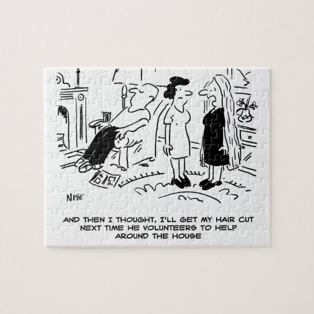 Lange Frisur ohne Haarschnitt oder Haarstyling (Horizontal)