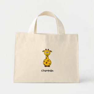 Lange Giraffe Mini Stoffbeutel