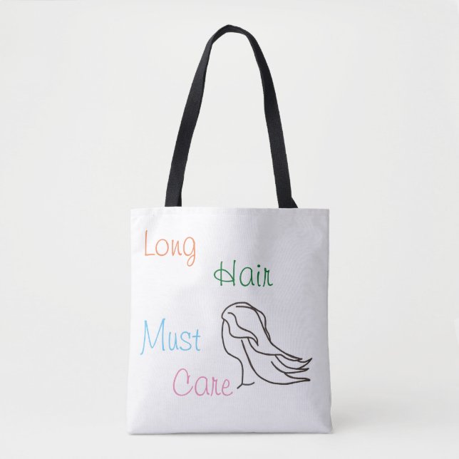 Lange Haar-Liebhaber-Tasche Tasche (Vorderseite)