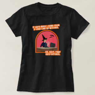 Lange Hexenreihe. T-Shirt