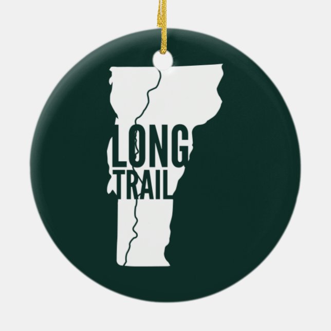 Lange Hinterverzierung Vermonts Keramik Ornament (Hinten)