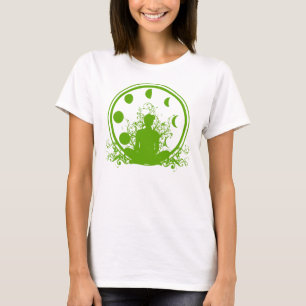 lange Hülse des Schaufelhalses flowy T - Shirt