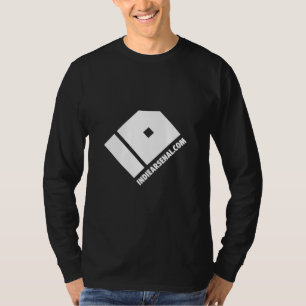 Lange Hülsen-Schräge T T-Shirt