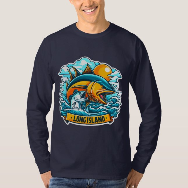 LANGE INSELFISCHEREI T-Shirt (Vorderseite)