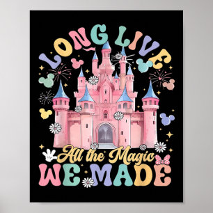 Lange lebe die ganze Magie, die wir machten Burg F Poster