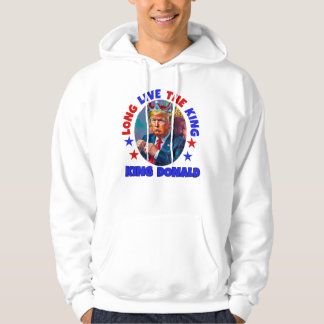 LANGE LEBEN SIE DEN KÖNIG: GEBEN SIE TRUMP HOODIE