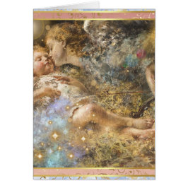 L'ange musicien par Irolli Art Christmas Card