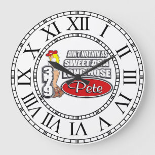Lange Nase Große Wanduhr
