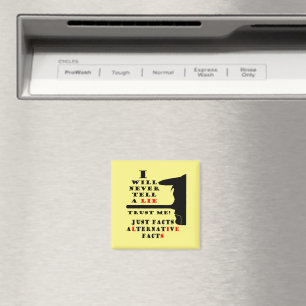 Lange Nose Alternative Fakten nie Lie Sq Magnet