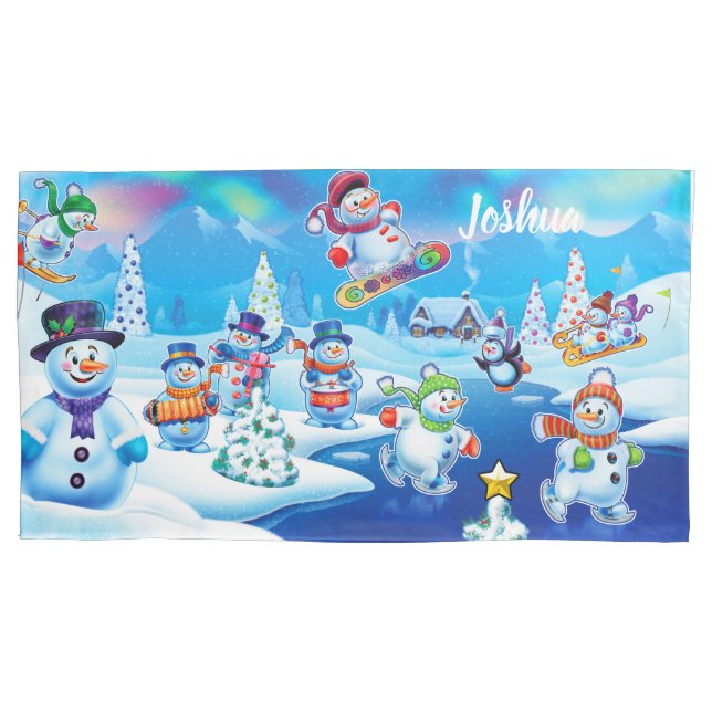 Lange Pillowcase Weihnachtswunder Kissenbezug (Vorderseite)