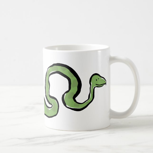 lange Schlange (recht) Kaffeetasse (Rechts)