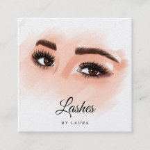 Lange schöne Lashes Augen und Brows Hand gezogen
