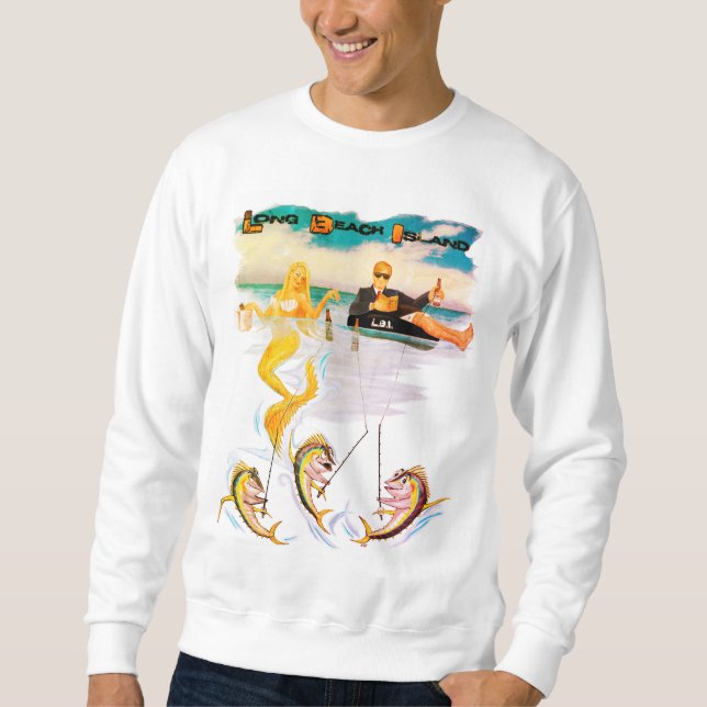 LANGE STRANDINSEL SWEATSHIRT (Vorderseite)