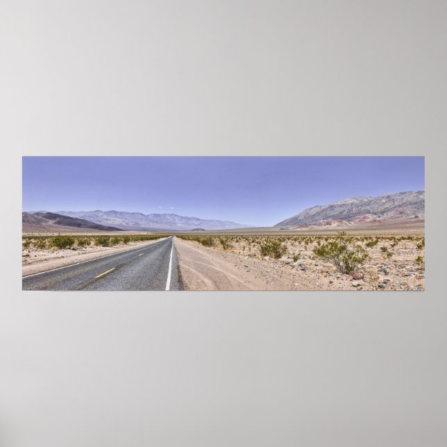 Lange Straße nach Nirgendwo Poster (Vorne)
