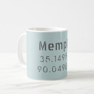 Länge und Breite der Memphis Kaffeetasse
