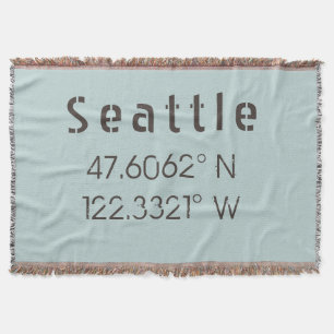 Länge und Breite von Seattle Decke
