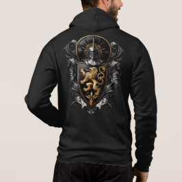 Lange Wappen Männerhoodie Hoodie