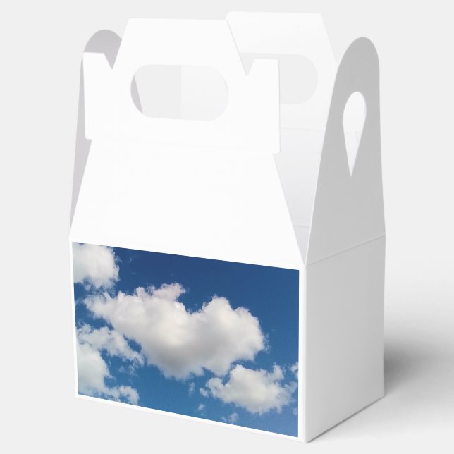 Lange weiche Wolke Geschenkschachtel (Geöffnet)