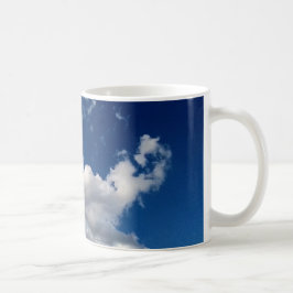 Lange weiche Wolke Kaffeetasse