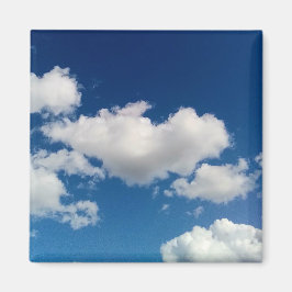 Lange weiche Wolke Magnet