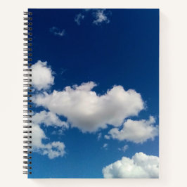 Lange weiche Wolke Notizbuch