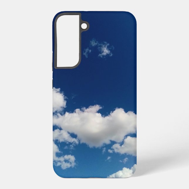Lange weiche Wolke Samsung Galaxy Hülle (Rückseite)