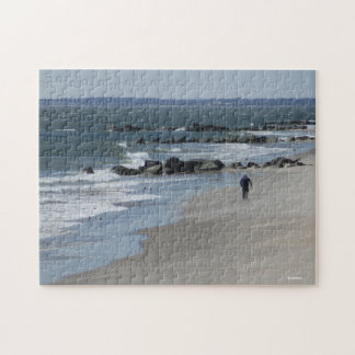 Lange Winterwanderungen am Strand
