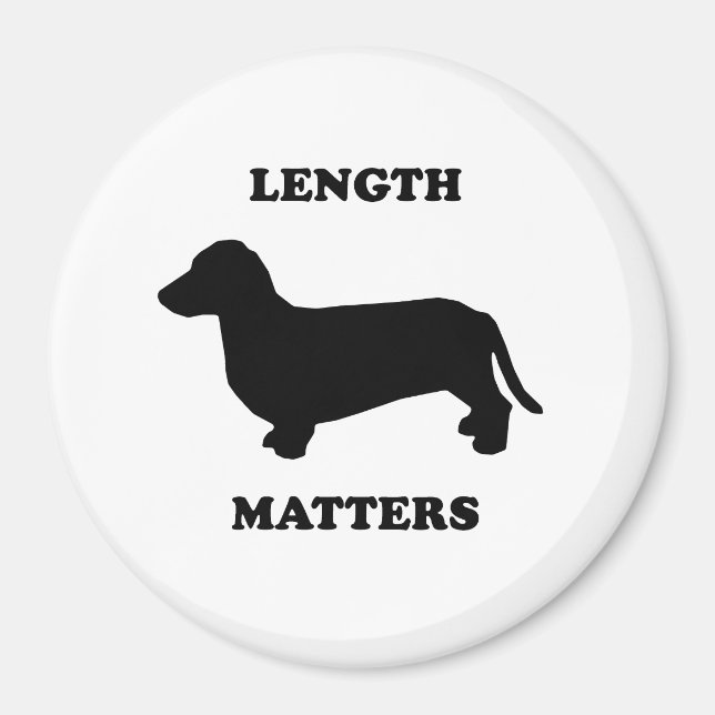 Länge zählt magnet (Vorne)