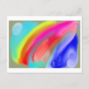 Langer Abstand Postkarte