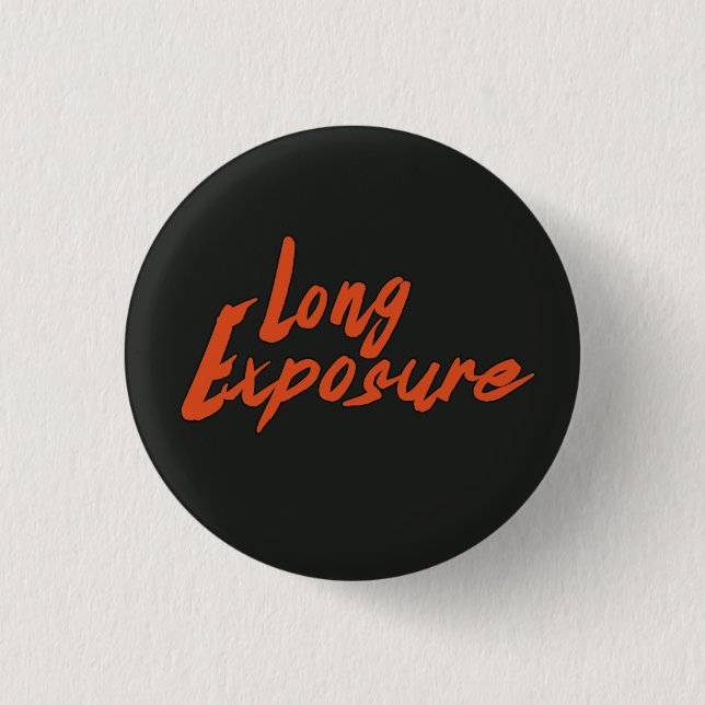 langer Belichtungslogoknopf Button (Vorderseite)