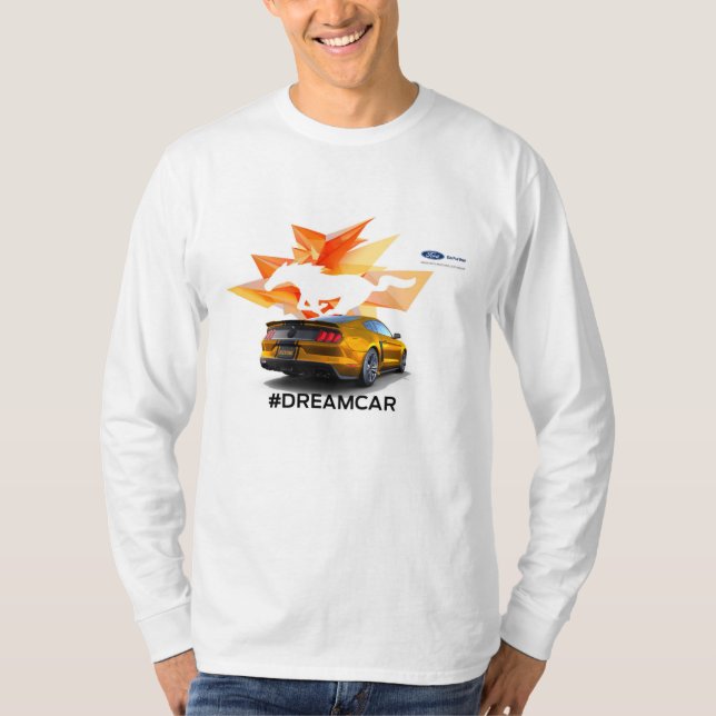 Langer die Hülsen-T - Shirt der (Vorderseite)