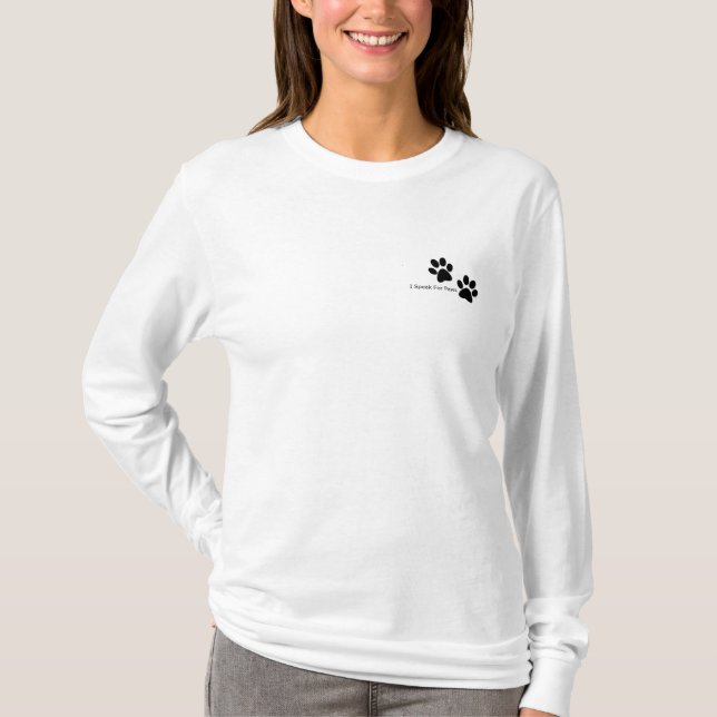 Langer die Hülsen-T - Shirt ISFP Frauen (Vorderseite)