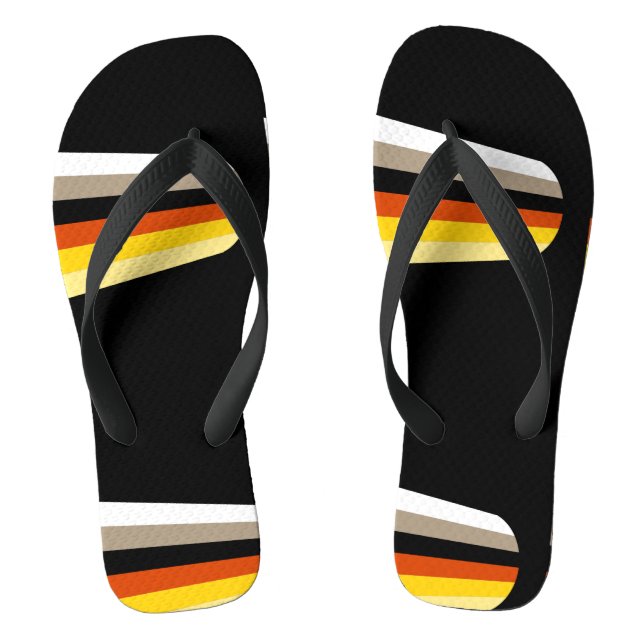 Langer Haar-Stolz Flip Flops (Fußbett)