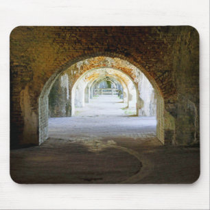 Langer Hall am Fort Pickens Mousepad