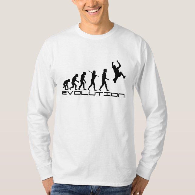 Langer Sprungs-dreifacher T-Shirt (Vorderseite)