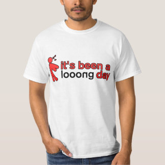 Langer Tagesoffizielles rotes Logo - UnisexT-Shirt T-Shirt