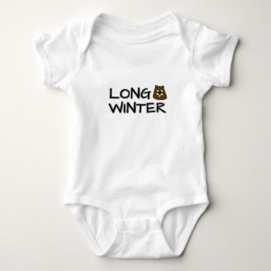 Langer Winter Baby Strampler