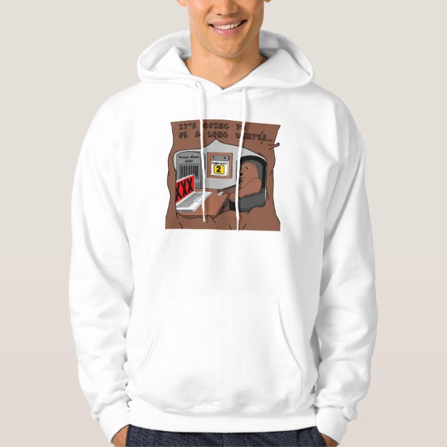 Langer Winter Hoodie (Vorderseite)