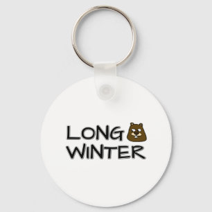 Langer Winter Schlüsselanhänger