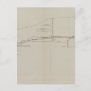 Längerlicher Teil des südlichen Ärmelkanals Postkarte