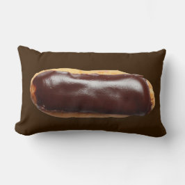 Langes aquamarines u. Brown-Krapfen-Kissen Lendenkissen