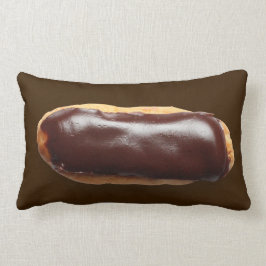Langes aquamarines u. Brown-Krapfen-Kissen Lendenkissen