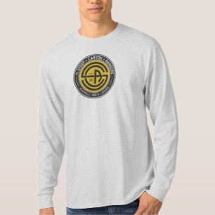 Langes die Hülsen-T-Shirt Störungsbesuch-Männer T-Shirt