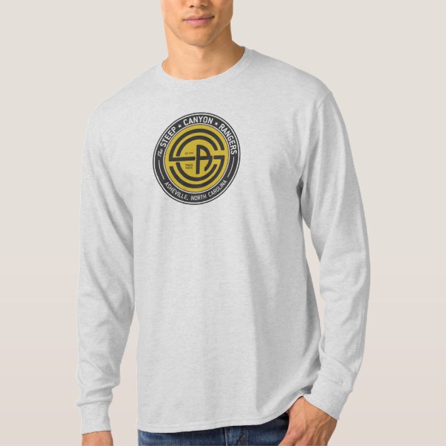 Langes die Hülsen-T-Shirt Störungsbesuch-Männer T-Shirt (Vorderseite)
