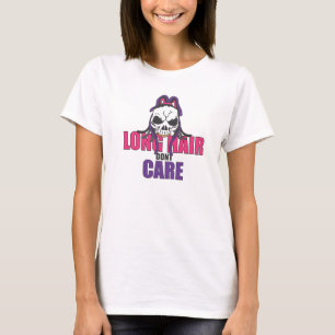 Langes Haar interessieren sich nicht T-Shirt