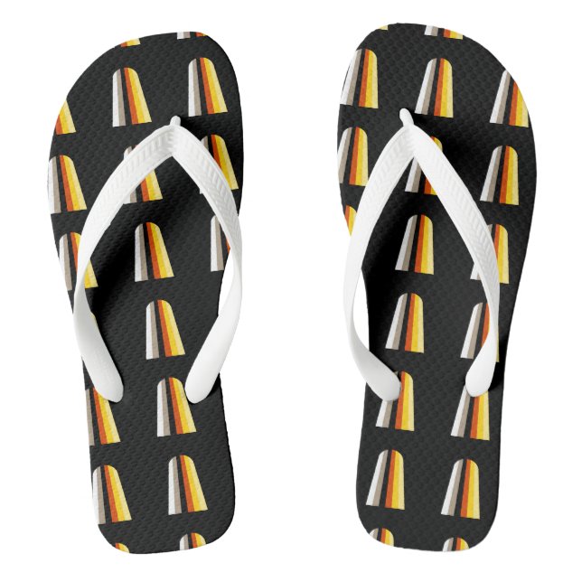 Langes Haar Stolz Flip Flops (Fußbett)