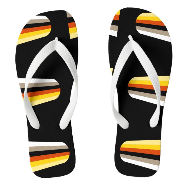 Langes Haar Stolz Flip Flops (Fußbett)